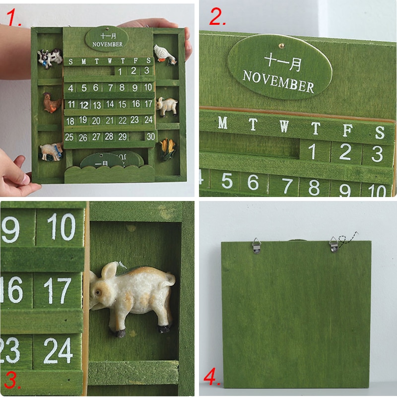 New Christmas Wood Advent Calendar